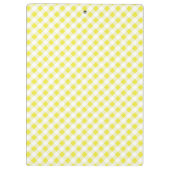 schickes adrettes gelbes klemmbrett (Rückseite)