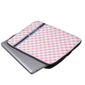 schickes adrettes rosa laptopschutzhülle (Vorne Knopf)