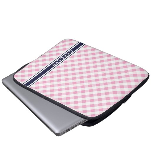 schickes adrettes rosa laptopschutzhülle (Vorne Knopf)