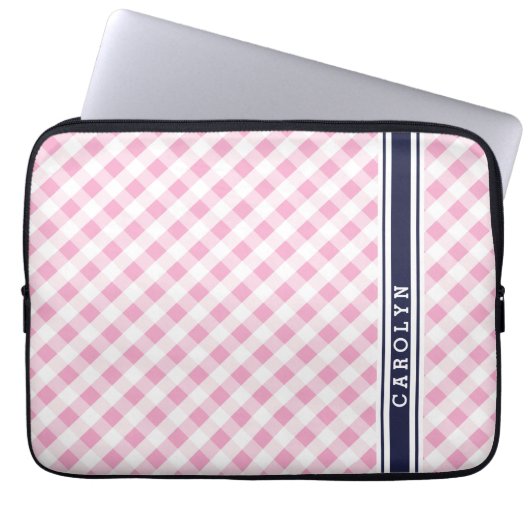 schickes adrettes rosa laptopschutzhülle (Vorderseite)