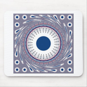 Schickes Blau Mousepad