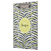 Schickes buntes schwarzes u. gelbes klemmbrett (Links)