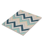 Schickes Chevron-Muster-Dekoratives 6" Quadrat Fliese (Seite)
