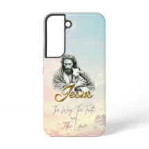 Schickes christliches Pastell-Himmel-Jesus-Lamm-Go