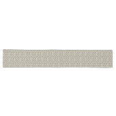 Schickes cremefarbenes Kabelstrickmuster Großer Tischläufer (Horizontal)