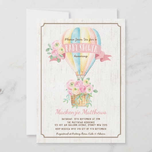 Schickes Einladung (Vorderseite)