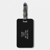 SCHICKES GEPÄCK TAG_ " Herr u. Frau" Gepäckanhänger (Rückseite vertikal)