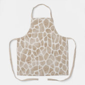 Schickes Giraffenmuster  Schürze (Vorderseite)