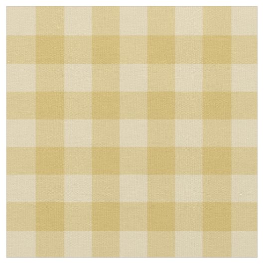 Schickes Gold-Gingham-Karo-Muster Stoff (Nahaufnahme)