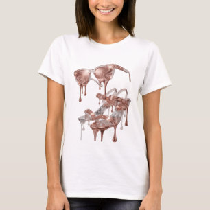 Schickes Gold ROSE GOLD GLAMOUR Design T-Shirt