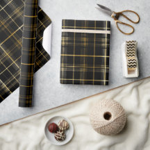 Schickes Gold-Schwarz-Luxus-Onyx-Karomuster