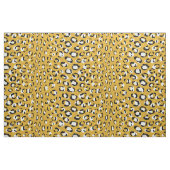 Schickes Gold-Schwarz-Weiß-Cheetah-Druckmuster Stoff (Fat Quarter (45,7 x 55,9 cm))