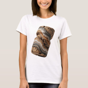Schickes Grau ABSTRACT ART Design T-Shirt