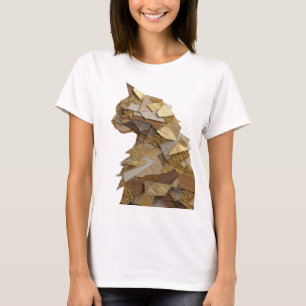 Schickes Grau ABSTRACT ART Grafikdesign T-Shirt