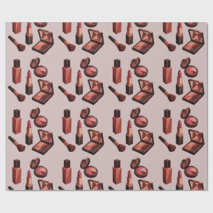 Schickes Lippenstift-Muster-Wrap-Papier Geschenkpapier