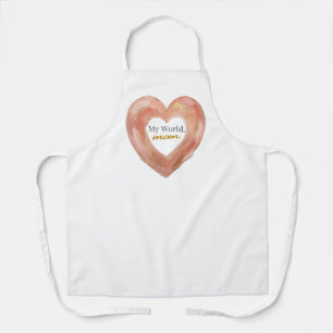 Schickes minimalistisches Muttertags-Schürze Schürze