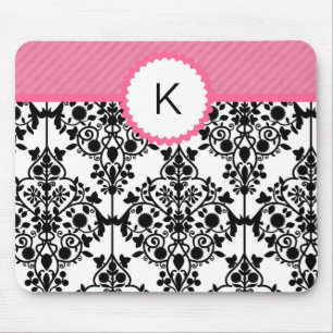 Schickes Monogramm Mousepad