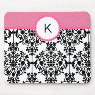 Schickes Monogramm Mousepad