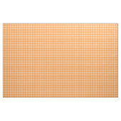 Schickes Orange-Gingham-Karomuster Stoff (Yard (91,4 cm))
