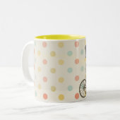 Schickes Paris Zweifarbige Tasse (Vorderseite Links)
