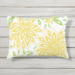 SCHICKES PILLOW_PRETTY BUTTERgelb IM FREIENmit Kissen Für Draußen