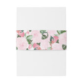 Schickes Romance | Bauch-Band Einladungsbanderole (Rückseitenbeispiel)