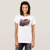 Schickes rotes FOCUSED Statement T-Shirt (Vorne ganz)