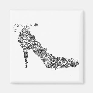 Schickes Schuh ~ Magnet