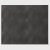 Schickes Schwarz Geschenkpapier (Flach)