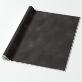 Schickes Schwarz Geschenkpapier (Ungerollt)