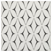 Schickes schwarz-weißes Ikat-Stammesmuster Stoff (Muster)