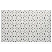 Schickes schwarz-weißes Ikat-Stammesmuster Stoff (Fat Quarter (45,7 x 55,9 cm))