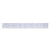 Schickes Singrün-blaues weißes Satinband (Vorderseite)