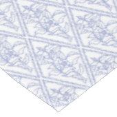 Schickes Singrün-blaues weißes Tischdecke (Schrägansicht)