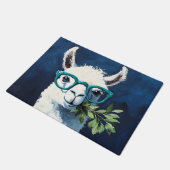 Schickes Smarty Llama Fußmatte (Schrägansicht)