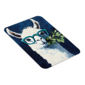 Schickes Smarty-Llama Magnet (Rechte Seite)