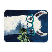 Schickes Smarty-Llama Magnet (Horizontal)