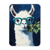 Schickes Smarty-Llama Magnet (Vertikal)