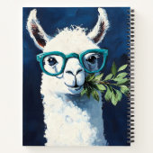 Schickes Smarty Llama Notizblock (Rückseite)