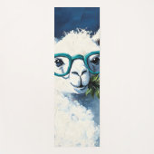 Schickes Smarty Llama Yogamatte (Vorderseite)