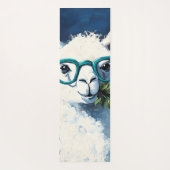 Schickes Smarty Llama Yogamatte (Rückseite)