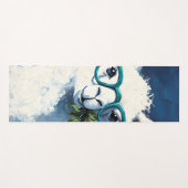 Schickes Smarty Llama Yogamatte (Vorderseite (Horizontal))