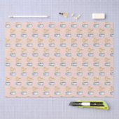 Schickes Vintage-Seidenpapier Seidenpapier (Handwerk)