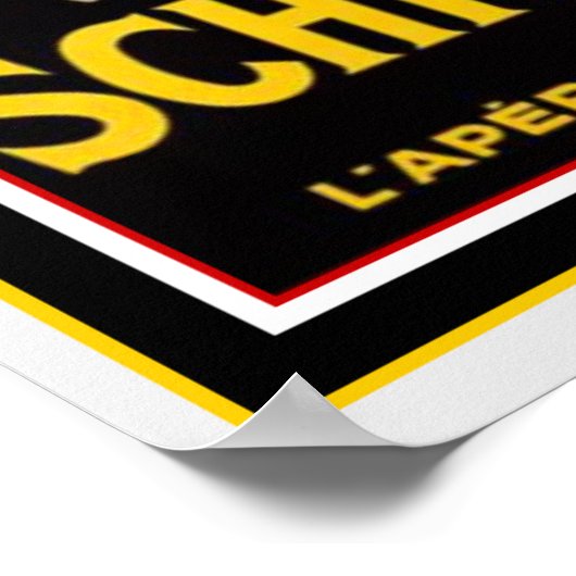 Schick's Art Deco Ad Poster 12 x 16 (Ecke)