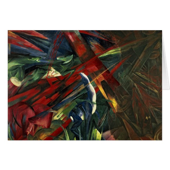 Schicksal der Tiere, 1913 (Vorderseite (Horizontal))