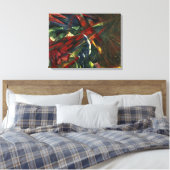 Schicksal der Tiere, 1913 Leinwanddruck (Insitu (Schlafzimmer))