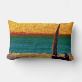 Schicksal des Boots-das friedliche Lendenkissen