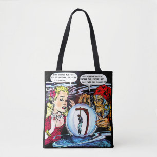 Schicksal Die Hexe Wahrsagerin Vintage Comics Tasche
