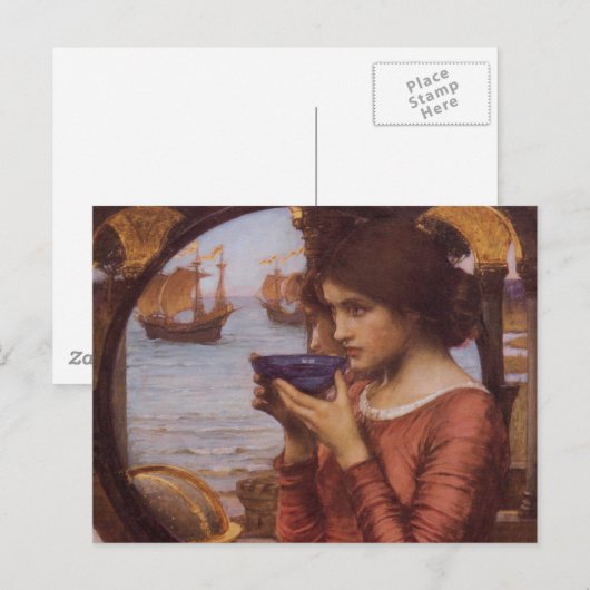 Schicksal eines Zaubertranks Postkarte (Vorne/Hinten)