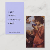 Schicksal eines Zaubertranks Visitenkarte (Vorne/Hinten)